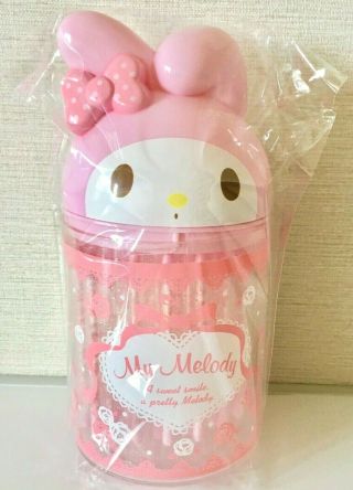 Sanrio My Melody Plastic Case Pink Antibacterial Swab 60 Individual Packages