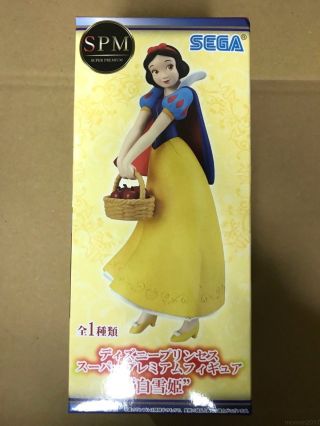 Disney Characters Snow White Premium Figure Sega Spm Prize From Japan