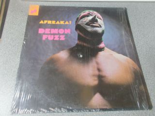 Demon Fuzz Afreaka White Label Promo Freakbeat/funk/samples Lp Janus In Shrink
