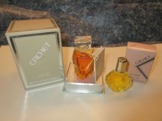 Vintage Cachet Prince Matchabelli 2 Perfume: 1/2 Fl.  Oz.  15 Ml,  Cologne 0.  25 Oz