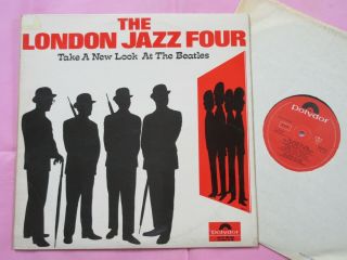 London Jazz Four Take A Look At The Beatles V Rare Orig Uk 1967 Mono Jazz Lp
