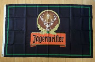 Jagermeister Flag 3x5 Ft Indoor/outdoor Banner Deer Jager
