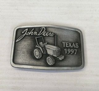 John Deere 1997 Tx Limited Ed 686 Of 700 Compact Utility Tractor Belt Buckle
