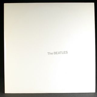 The Beatles White Album White Vinyl Lps Pristine & Inserts Sebx - 1184