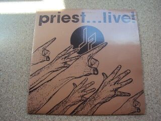 Judas Priest Priest.  Live Vinyl Lp Gatefold Double Lp
