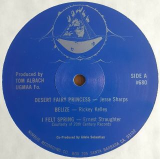 Adele Sebastian Desert Fairy Princess Vinyl LP Nimbus West NS - 680 Spiritual Jazz 4