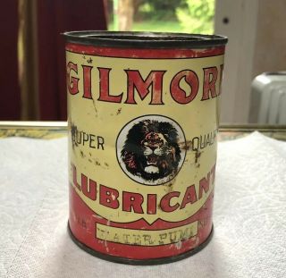 Gilmore Water Pump Grease Can