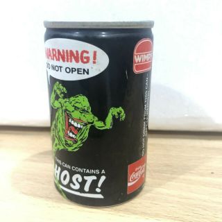 Ghostbuster Ii Movie 150ml Wimpy Burger Coca Cola Coke Ghost Can England 1989