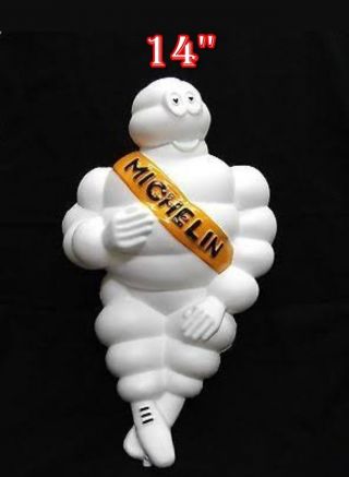 1x14 " Limited Michelin Man Doll Figure Bibendum Advertise Tire Add,  Light