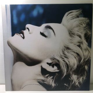 Madonna - True Blue Sire Records 1986 Vinyl With Poster