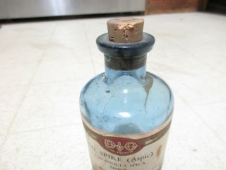 Smith Kline French antique apothecary pharmaceutical bottle Philadelphia 5.  25 