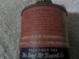 B and B special cone top Beer can 5
