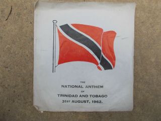 Garth Gibbs - The National Anthem Of Trinidad And Tobago - - Cook Records Cc 6161