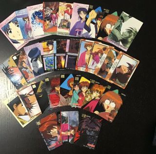 Rurouni Kenshin 30 Trading Card Set Anime Manga
