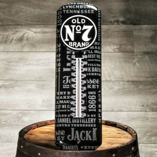 Jack Daniels Old No.  7 Repeat Indoor Outdoor Thermometer - 17 " (h) X 5 " (w)
