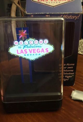 Nib Desk Top Neon Welcome To Fabulous Las Vegas Nevada Miller Engineering