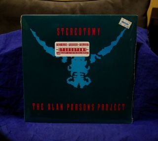 Alan Parsons Very Rare Lp Stereotomy 1985 Usa 1stpress W/sticker No Cuts