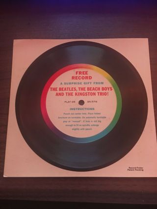Rare: A Suprise Gift From The Beatles,  The Beach Boys,  And The Kingston Trio