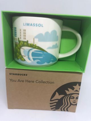 Starbucks You Are Here Cyprus Limassol Ceramic Coffee Mug