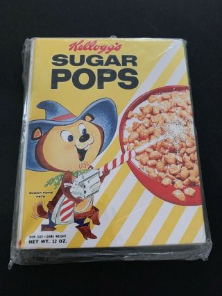 2005 Vintage Kellogg’s Cereal Box Print Note Card Set Sugar Smacks Pops
