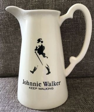 Johnnie Walker Whisky Pitcher / Whiskey Jug