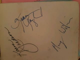 The Supremes Autographs