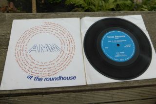 Amm At The Roundhouse 7 " Ep Uk 1st Press Incus Ep 1 Rare Avantgarde Jazz