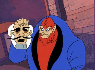 He - Man/she - Ra Masters Of The Universe Animation Art Beast Man