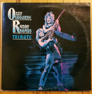 Ozzy Osbourne - Randy Rhoads Tribute 2 Lp Vinyl 1987 Masterdisk Vg/vg,