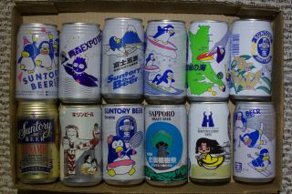 Twelve Cans From Japan - Batch One - Penguins