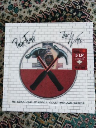 Pink Floyd ‎the Wall - Live At Earls Court 1980 And Demos Limited Edition N450 Box
