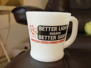 Fire - King Reddy Kilowatt Northern States Power Co.  Advertising Coffee Mug