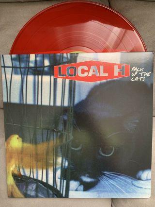 Local H - Pack Up The Cats,  2lp Red Colored Vinyl Limited Edition Gatefold