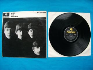 The Beatles With The Beatles (1st Pressing Stereo) Lp