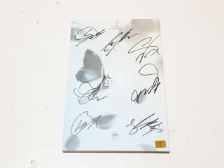 [ BTS ] IN THE MOOD FOR LOVE PT.  2 Hand Signed Photo Proof Album CD 2