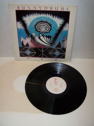 Bunnydrums P.  K.  D.  Vintage Lp 1983 Wave Red Music