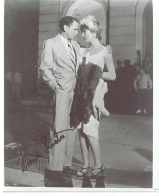 Frank Sinatra Autographed 8x10 B/w Photo