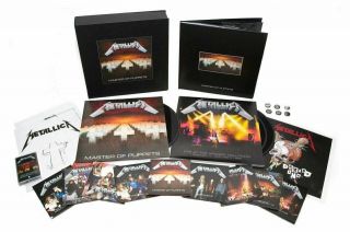 Metallica Master Of Puppets Remastered Deluxe Boxset 10 Cd/2 Dvd/3 Lp/1 Cassette