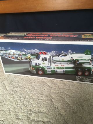 2014 Hess Truck Toy Truck And Space Cruiser With Scout 50th Year Anniversary