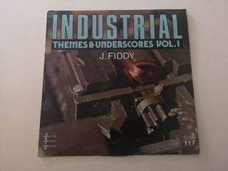 Industrial Themes And Underscores Vol 1 J Fiddy - Orig French Sonoton Lp Son 117
