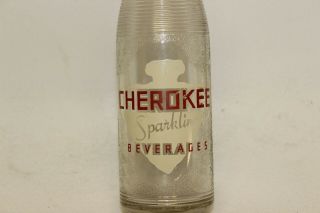 Cherokee Beverages Soda Bottle,  Dr Pepper Bottling Knoxville,  Tennessee 1941