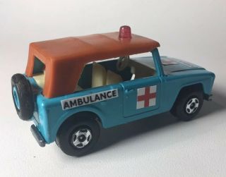 Phantom Matchbox Lesney 18 Rare Custom Ambulance Field Car. 3