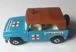 Phantom Matchbox Lesney 18 Rare Custom Ambulance Field Car. 5