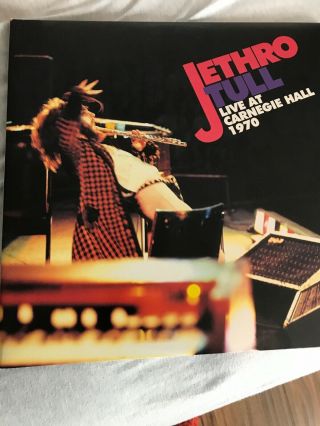 Jethro Tull Live At Carnegie Hall Vinyl - Record Store Day Exclusive 2015