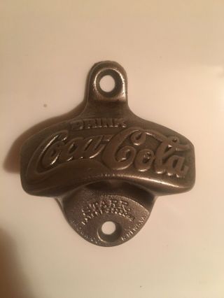 Coca - Cola Wall Mount Bottle Opener