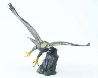Natural Monuments Of Japan Golden Eagle Figure Authentic 3.  5 " Kaiyodo Jp F054