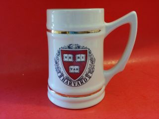 Harvard University Beer Stein Mug Tankard Retro School College Vintage