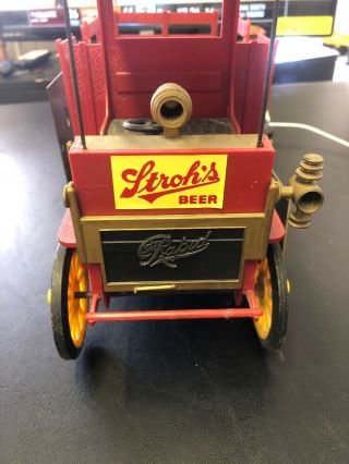 Vintage 1910 Stroh ' s Beer Delivery Truck Wall Mount Display Advertising 6