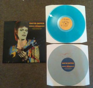 David Bowie - Live At The Rainbow 1972 - Rare Double 12 " Coloured Vinyl Lp Ziggy