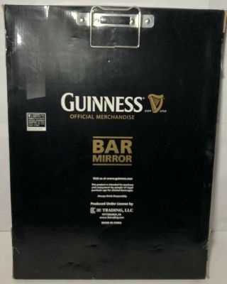 Guinness Beer Vintage Sign Mirror St.  James Gate Dublin Ireland 4